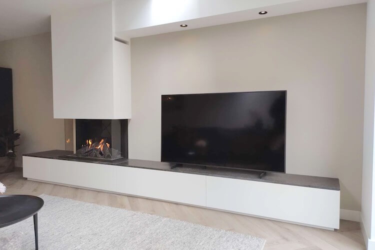 Bellfires Gas met kasten